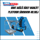 10mt akulu dikey manlift platform sinoboom ml10ej