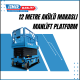 12 metre akulu makasli manlift platform
