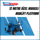 12 metre dizel makasli manlift platform