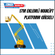 17m eklemli manlift platform diesel