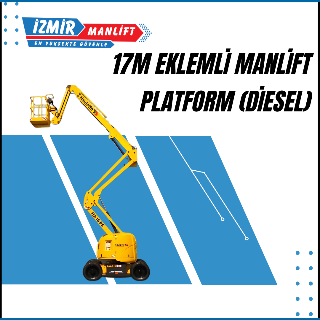 17m eklemli manlift platform diesel