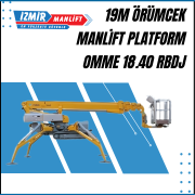 19m orumcek manlift platform omme 18.40 rbdj