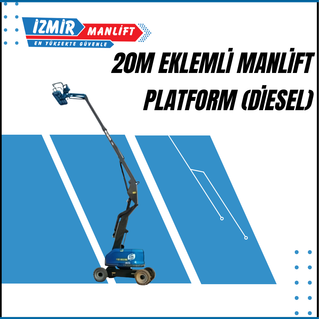 20m eklemli manlift platform diesel