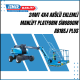 24MT 4X4 Akülü Eklemli Manlift Platform İZMİR EKLEMLİ MENLİFT 1 24mt 4x4 akulu eklemli manlift platform sinoboom ab18ej plus
