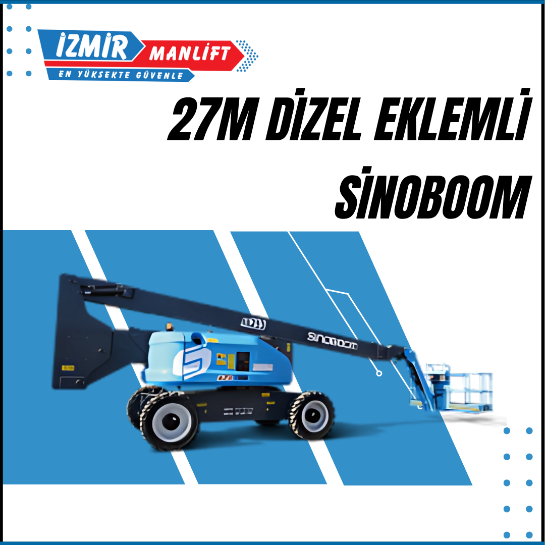 27m 4x4 dizel eklemli sinoboom