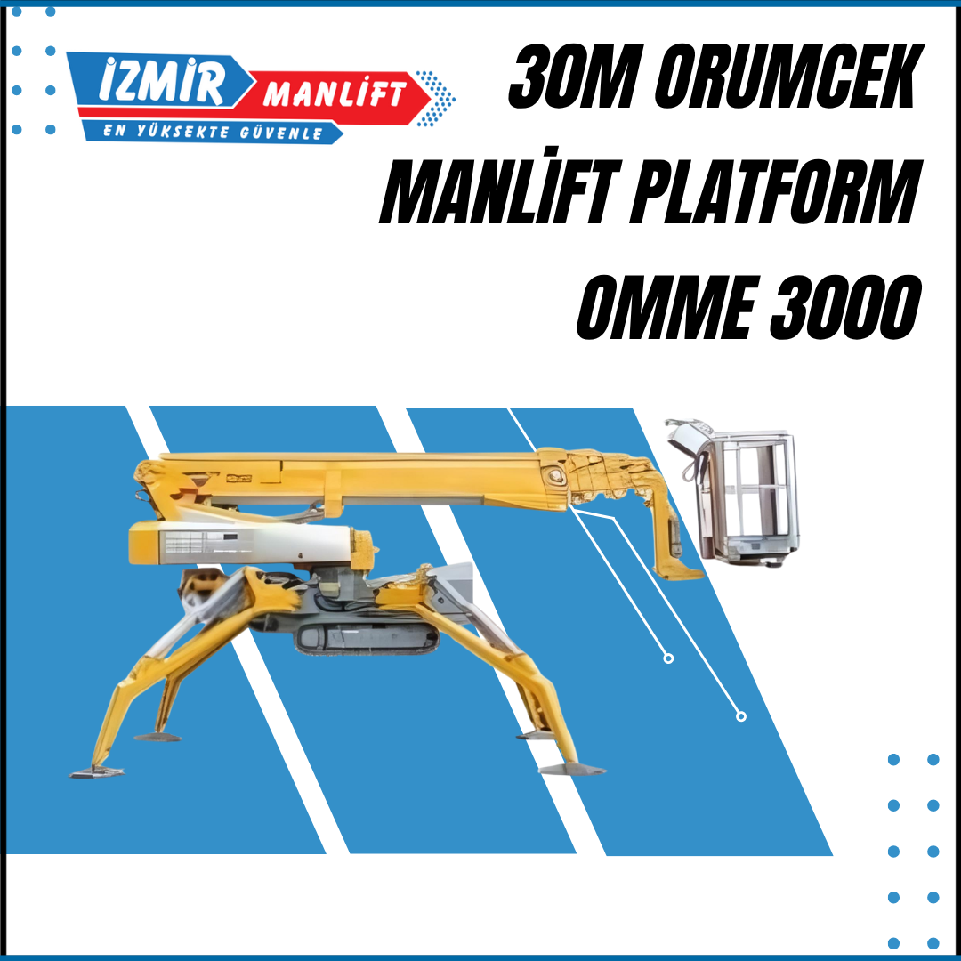 30m orumcek manlift platform omme 18.40 rbdj