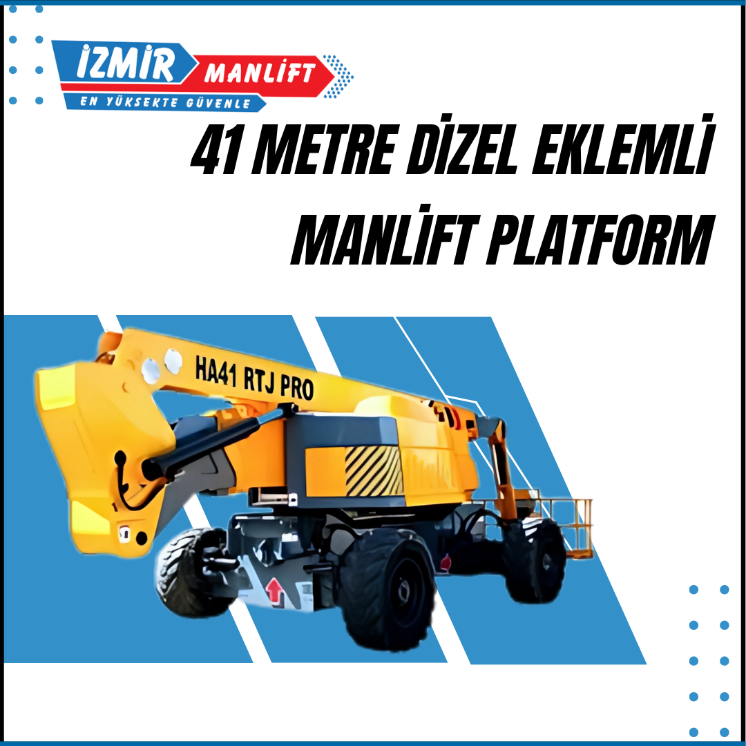 41 metre dizel eklemli manlift platform