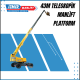43m teleskopik manlift platform