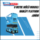 8 metre akulu makasli manlift platform junior
