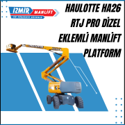 haulotte ha26 rtj pro dizel eklemli manlift platform