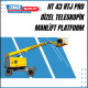 ht 43 rtj pro dizel teleskopik manlift platform