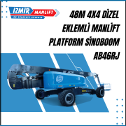 48m 4x4 dizel eklemli manlift platform sinoboom ab46rj